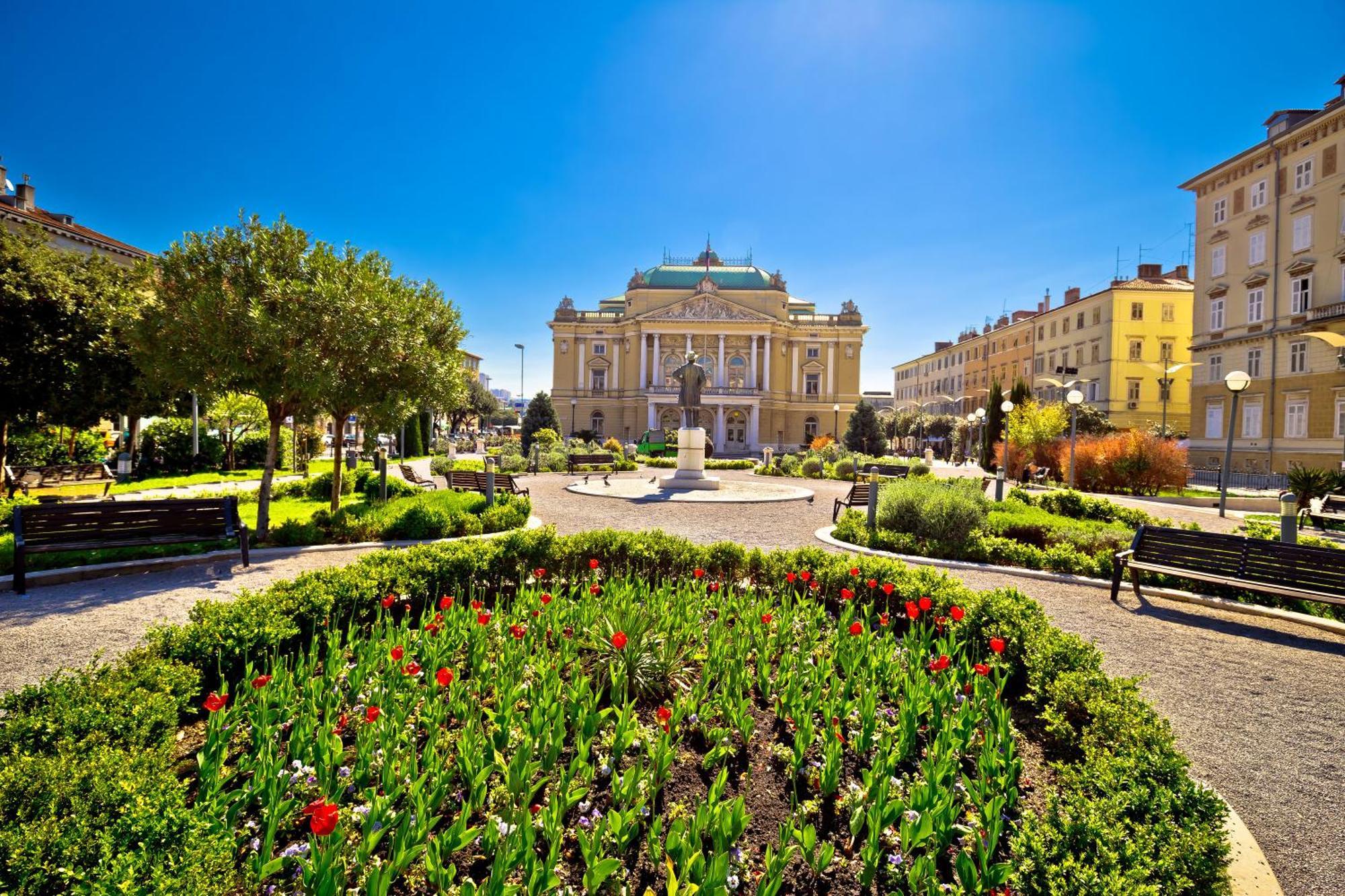 City Apartment With Garden - Happy Rentals Rijeka Eksteriør billede